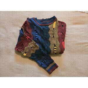 Reason L Vintage 90s Textured Knit Sweater